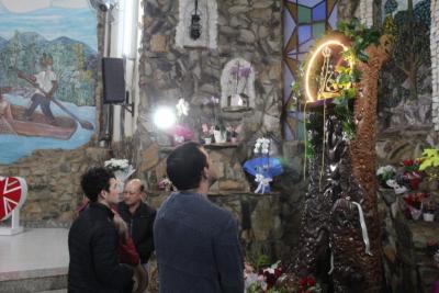 Missa dos romeiros abriu as celebraÃ§Ãµes das Santas Missas em Laranjeiras do Sul (12/10)